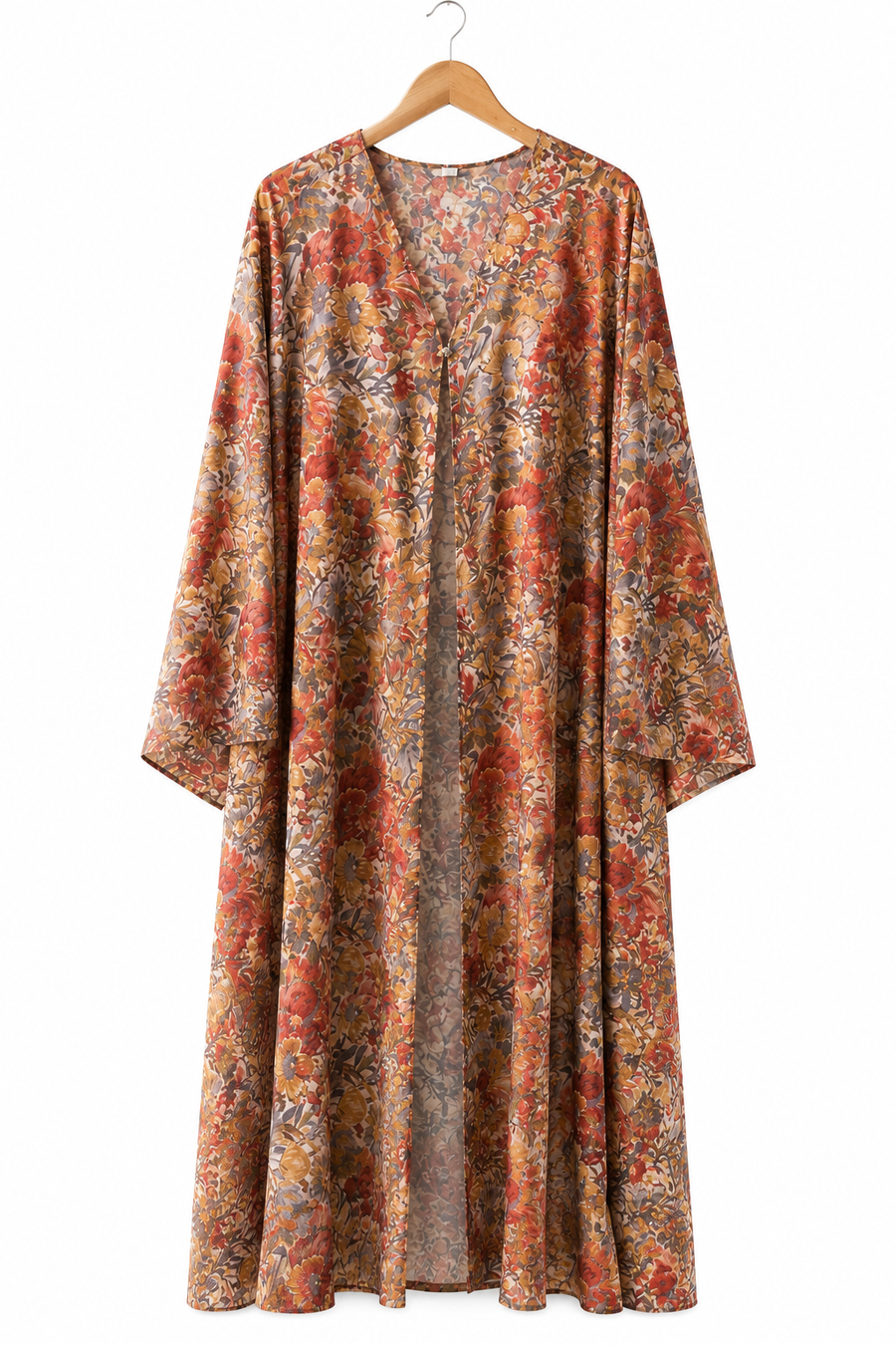 Autumn Bloom Open Abaya